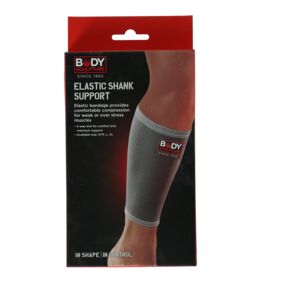 Body Sculpture Elastic Shank Support Grey X-Large Body Sculpture Elastic Shank Support Grey X-Large
